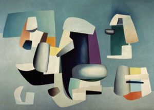 Jean Hélion (April 21, 1904 - 1987): Espaces Bleus, 1936